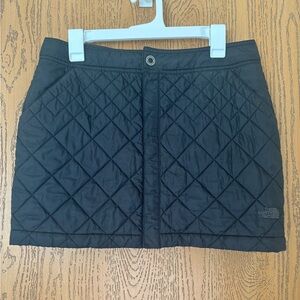 The North Face Women's Black Quilted Mini Skirt